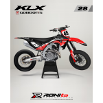 Decal 400 Micron Kawasaki KLX Gordon